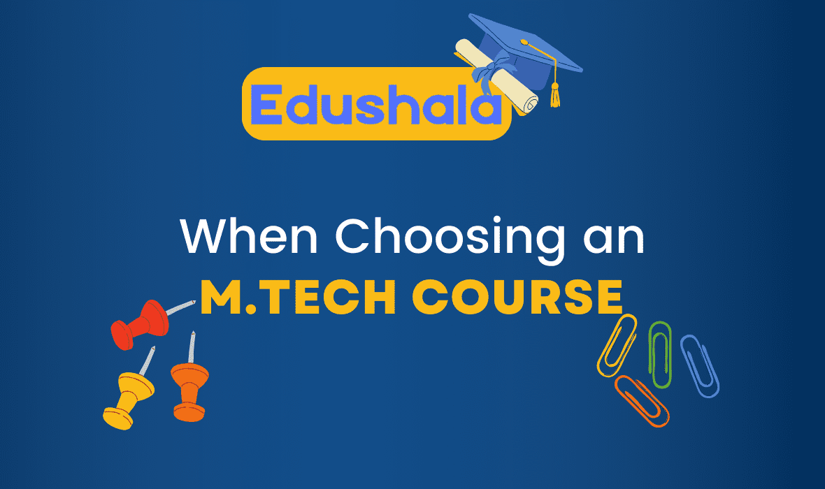 M.tech Course