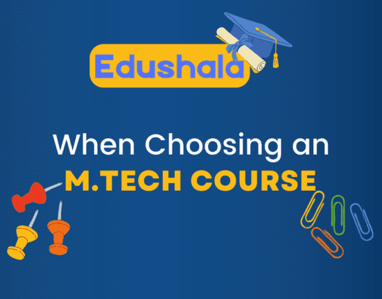 M.tech Course